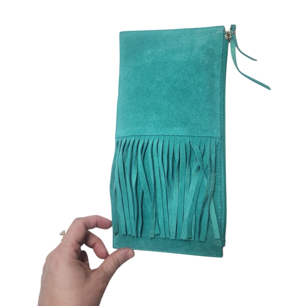 The Limited Turquoise Clutch
